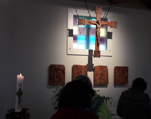 Kirche Matzlow: Das Auferstehungs-Kreuz