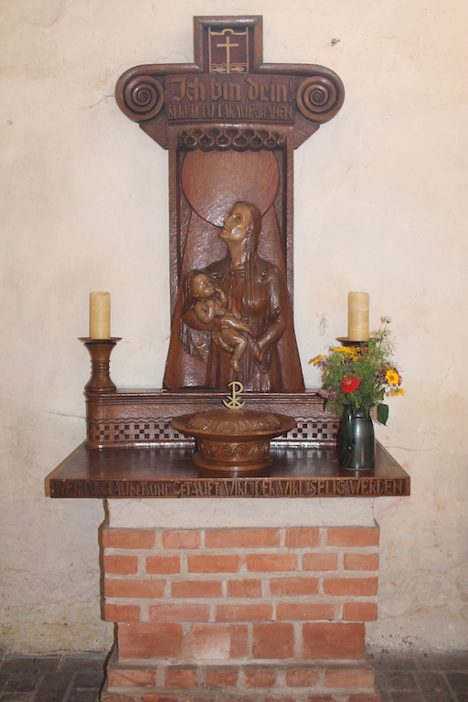Taufe von Max Uecker