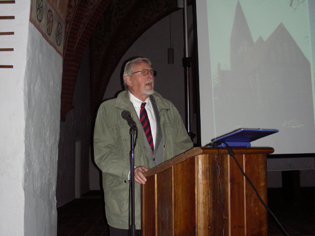 Herr Sigmund als stellv. Vorsitzender des Fördervereins