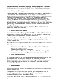 Unser Präventionsschutzkonzept