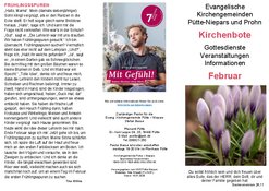 Kirchenbote Februar 2026