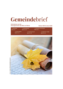 Gemeindebrief Okt. 2025 - Jan. 2026