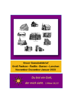 Gemeindebrief November 2023 - Januar 2024