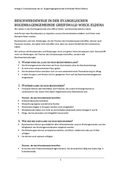 Anlage 6: Beschwerdewege