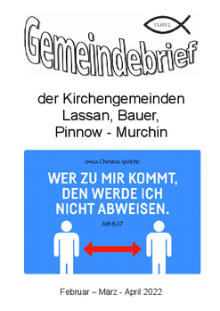 Gemeindebrief Februar 2022 bis April 2022