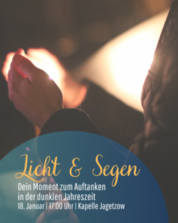 „Licht & Segen“ – Dein Moment zum Auftanken in der dunklen Jahreszeit