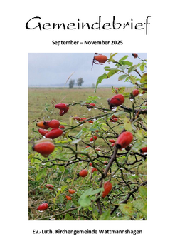 Gemeindebrief September - November 2025