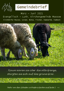 Gemeindebrief März - Juni 2021