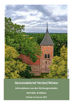  Gemeindebrief Oktober 2026 - Januar 2027