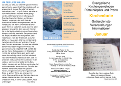 Kirchenbote Januar 2026