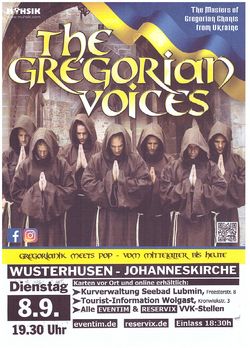 Konzert - The Gregorian Voices