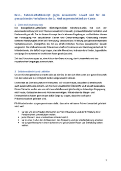 Präventionskonzept
