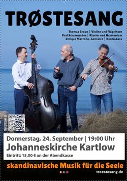 Konzert mit Trøstesang aus Rostock Konzert mit Trøstesang aus Rostock
