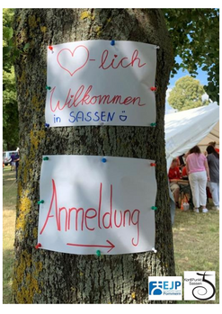 Formular für die Anmeldung