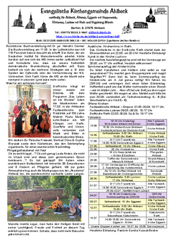 Amtsblatt Juli-August