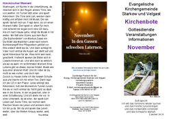 Kirchenbote November 2025