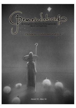 Gemeindebrief Advent `23 bis März `24