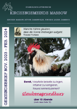 Gemeindebrief November 23 - Februar 24