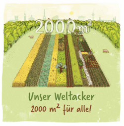 2.000 m² - die Weltacker-Ausstellung - Die Welt auf einem Acker! 2.000 m² - die Weltacker-Ausstellung - Die Welt auf einem Acker!