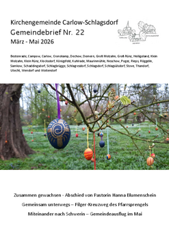 Aktueller Gemeindebrief