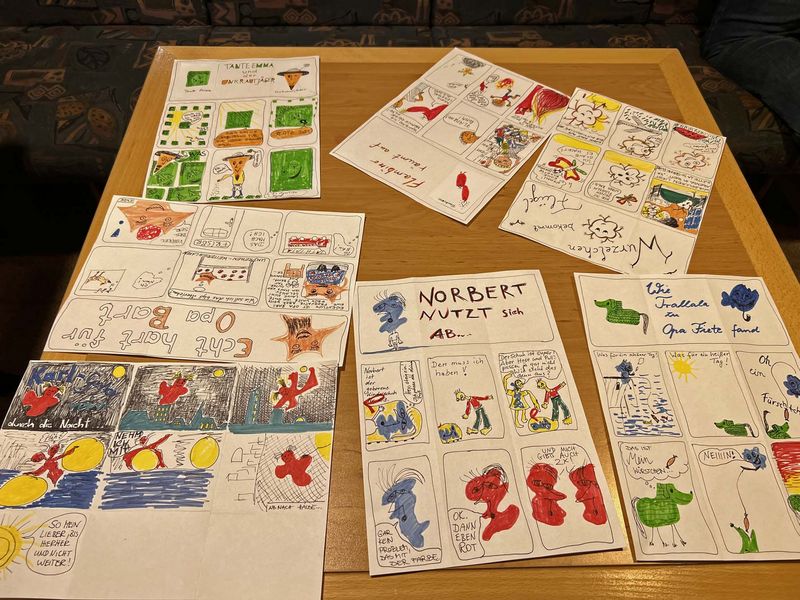 Comicworkshop Ergebnisse