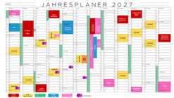 Jahresplan 2027 zum Ausdrucken als pdf