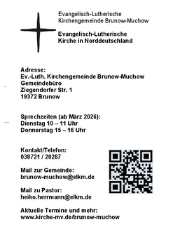Kontaktseite für Aushänge