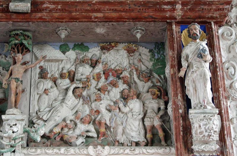 Altar Detail: Gefangennahme Jesu
