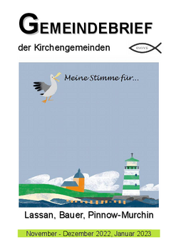 Gemeindebrief November 2022 bis Januar 2023