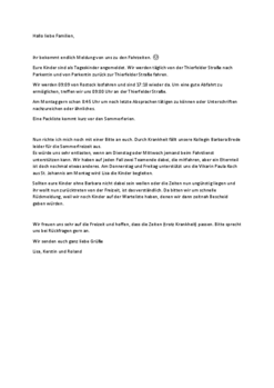 Infos Tagesgast Sommerfreizeit