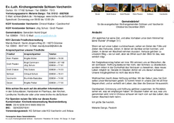 Gemeindebrief Oktober bis Dezember 2025