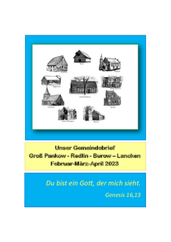 Gemeindebrief Febr.-März-April 2023