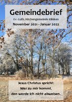 Gemeindebrief November 2021 - Januar 2022