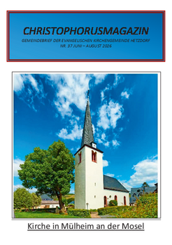 ChristophorusMagazin Juni bis August 2026