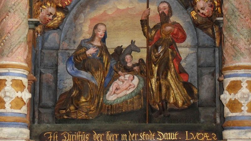 Kirche Kittendorf Altar Detail