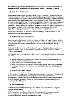 Schutzkonzept Kirchengemeinde Mestlin-Techentin-Kladrum vom 12.04.2024