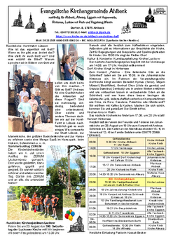 Amtsblatt August - September
