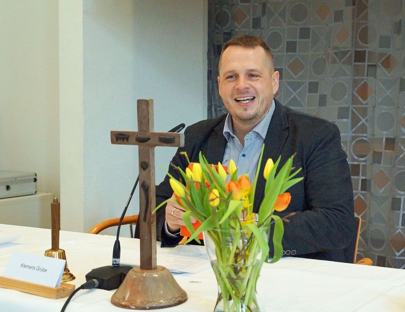 Der neue Präses Klemens Grube