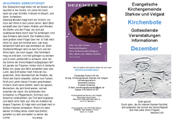 Kirchenbote Dezember