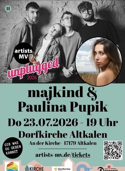 artists MV unplugged - majkind & Paulina Pupik - Altkalen artists MV unplugged - majkind & Paulina Pupik - Altkalen