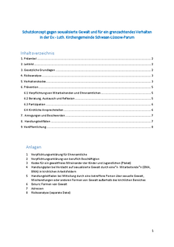 Schutzkonzept der Ev.-Luth. Kirchgemeinde Schwaan-Lüssow-Parum