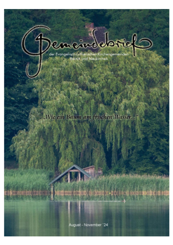 Gemeindebrief August - November `24