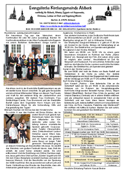 Amtsblatt Juli-August