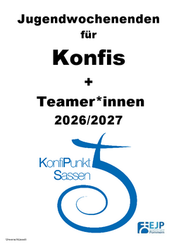 Jahresplan 2026/27 Konfi-WE in Sassen