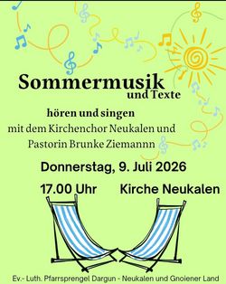 Sommermusik und Texte Neukalen