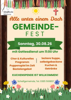 Gemeindefest  - Alle unter einem Dach