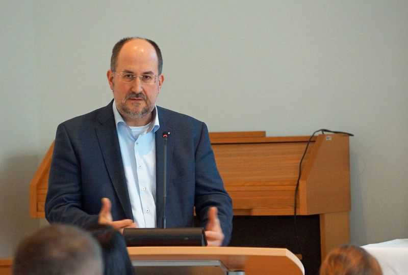 Der Vorsitzende des Finanzausschusses Philipp Regge