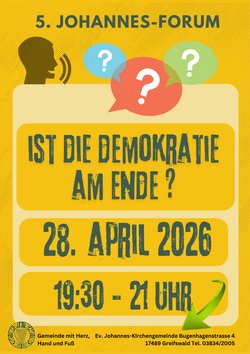 Ist die Demokratie am Ende?5. Johannesforum