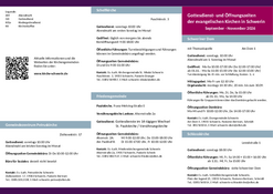 Gottesdienstflyer September - November 2026