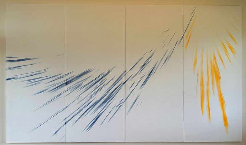 Zweites Bild an der gegenliegenden Wand des Raumes.